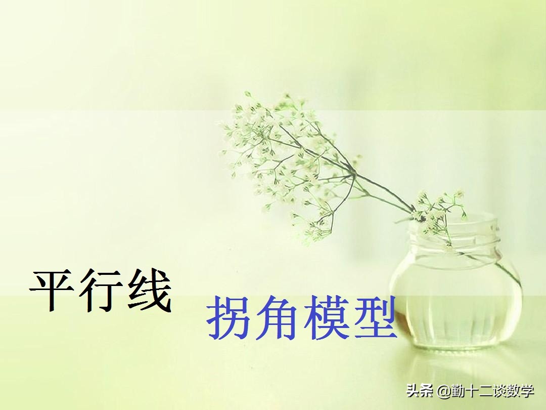 平行线中常见模型专项训练,初一平行线辅助线的常见添法