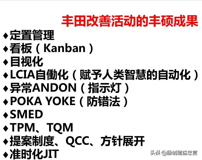 爆款课程PPT分享丨改善绝非小打小闹改善是集小善而达至臻