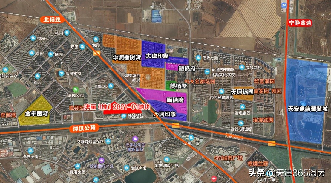 天津四家房企土拍,天津土拍6宗成交