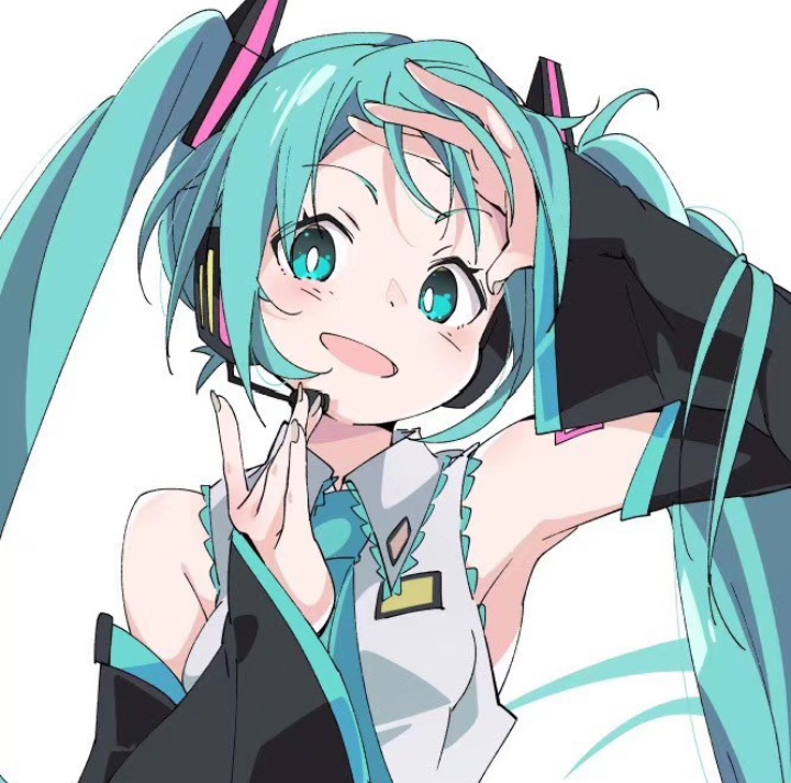 初音未来绝美头像动漫,初音未来微信头像