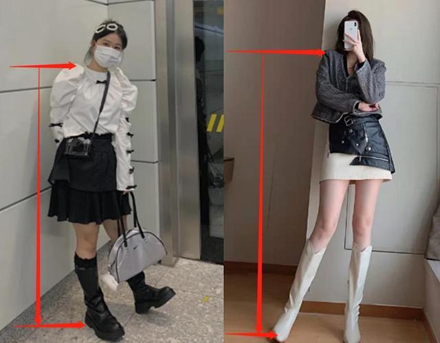 冬天穿小个子黑短靴,冬天穿短靴搭配什么外套好看