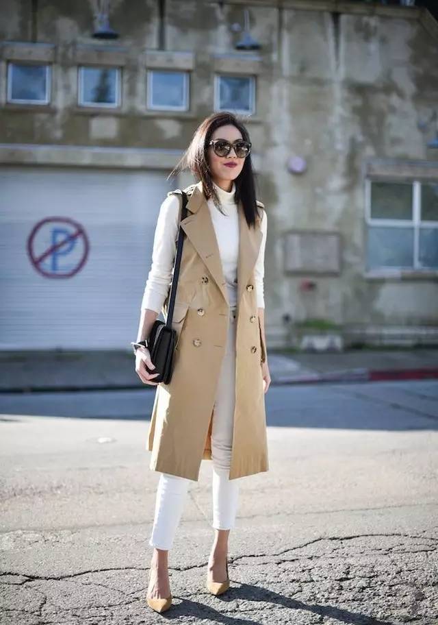 深秋穿羽绒马甲,初春马甲怎么搭配好看