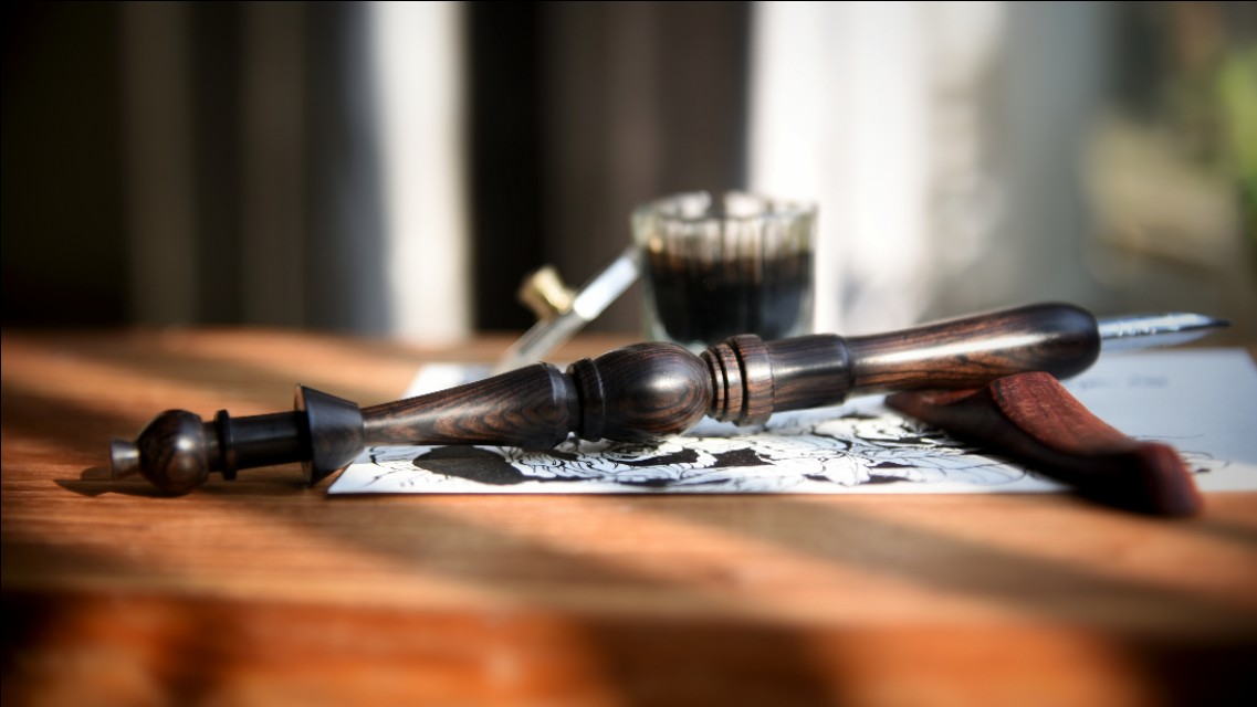 如何做一支蘸水笔,简易蘸水笔制作