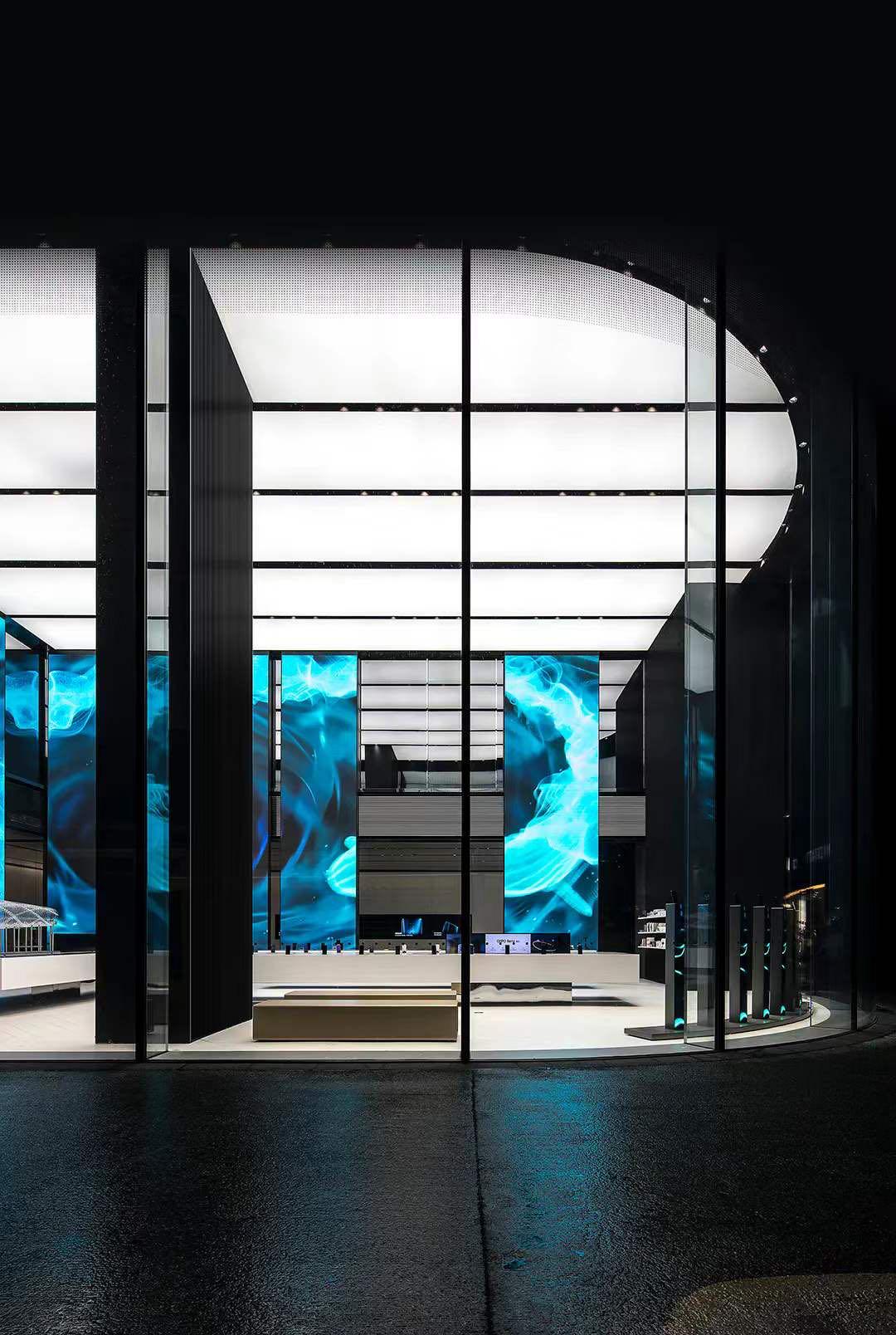 led屏室内设计,沉浸式led交互空间效果展示