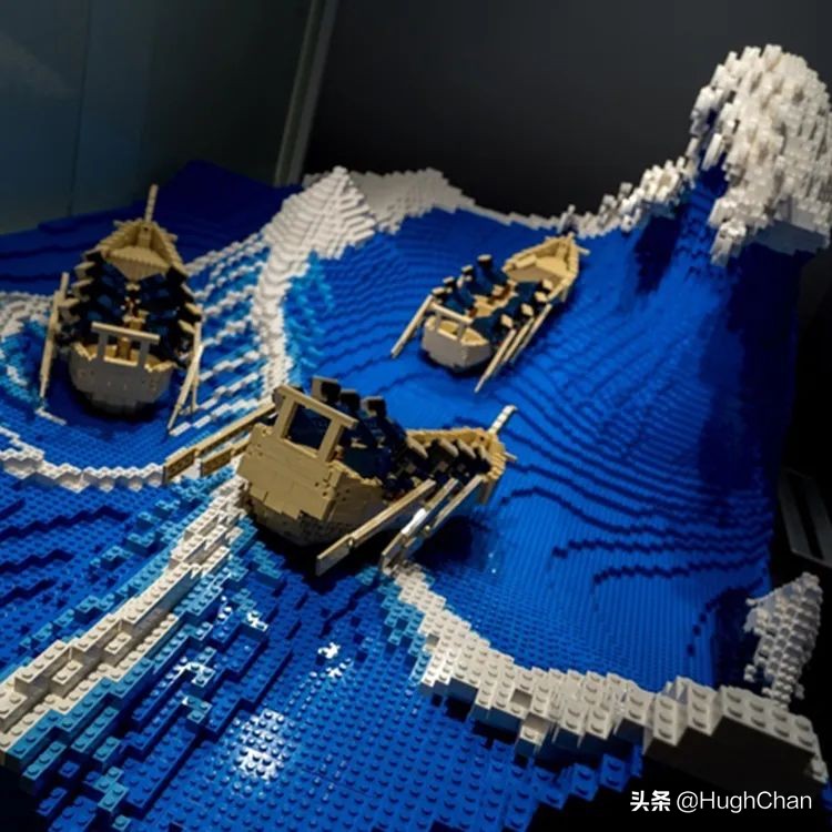 葛饰北斋神奈川冲浪图拍卖金额,日本乐高大师作品