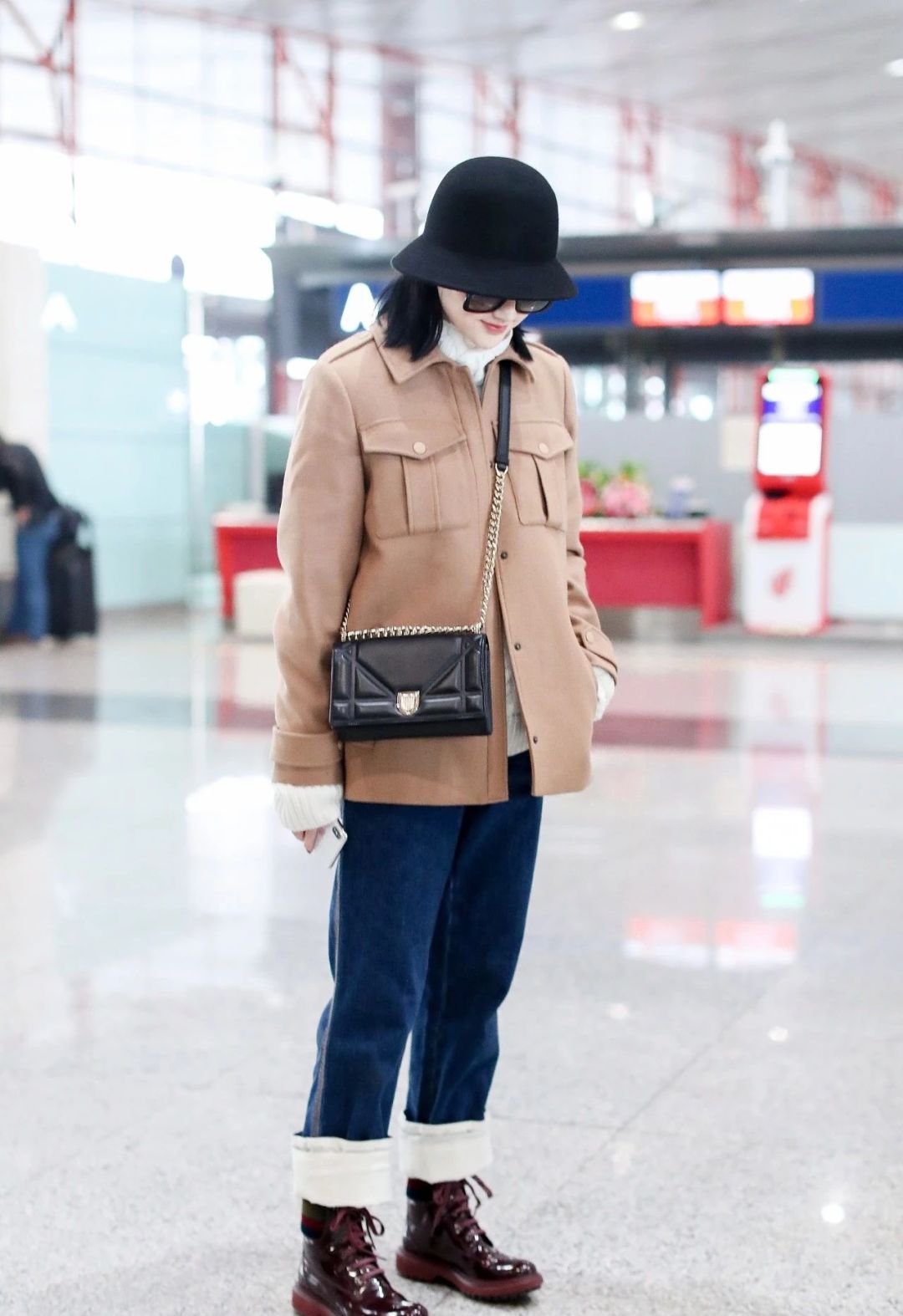 机场女王杨幂,机场女王戚薇杨幂