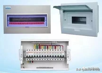 配电箱一键启停的接线方法,家用配电箱各分路怎么接线