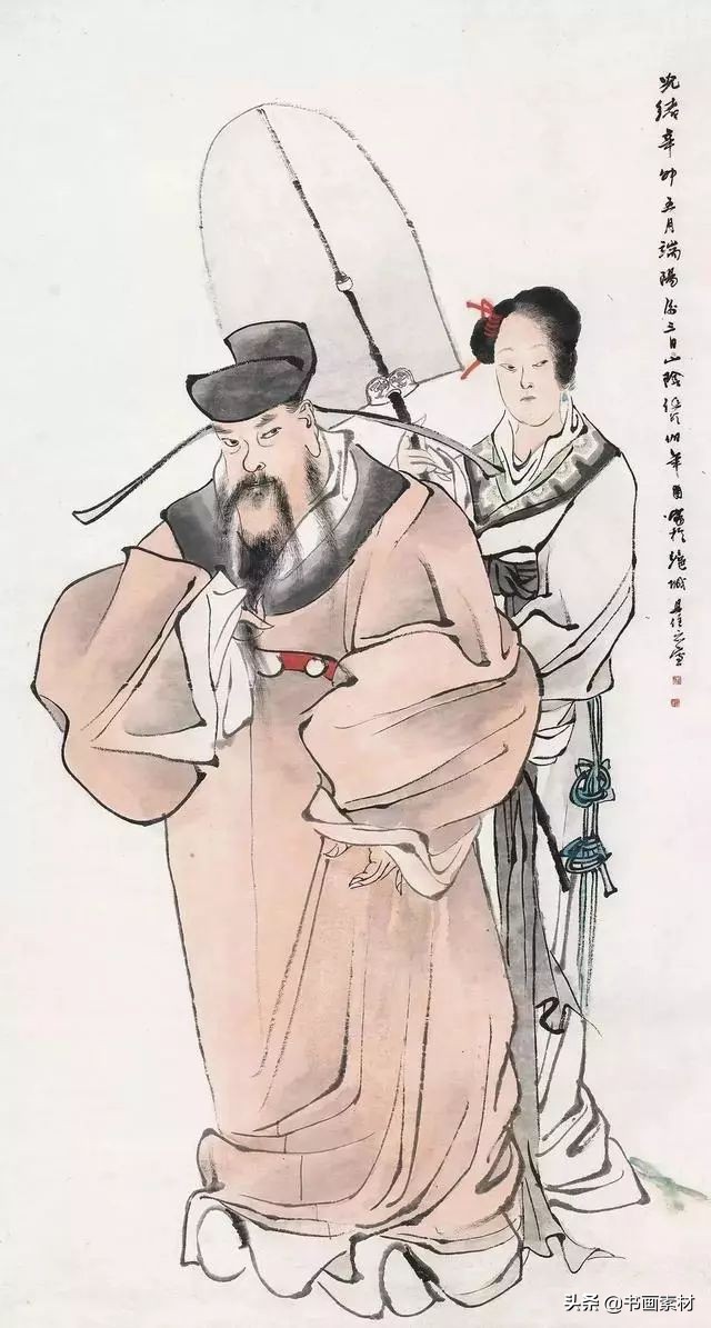 任伯年与范曾老子出关图的对比 (任伯年范曾书法作品)