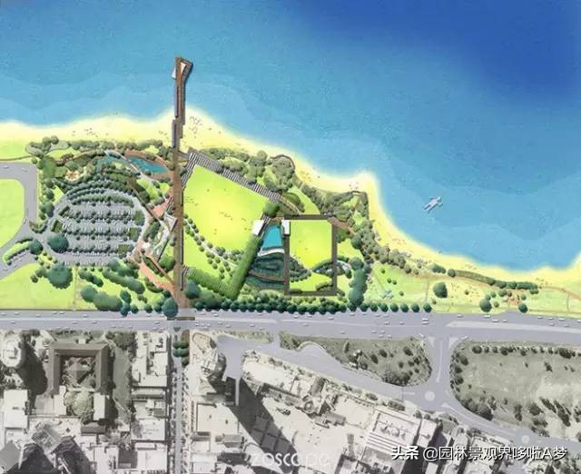 100张水景设计图,景观设计元素整理图