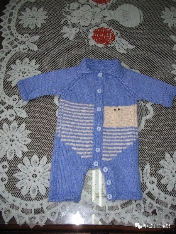 娟娟编织小熊连体衣视频教程全集,宝宝连体衣的编织教程完整版