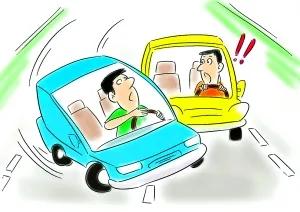 前一秒正常后一秒无缘无故发脾气,高速随意变道后悔莫及