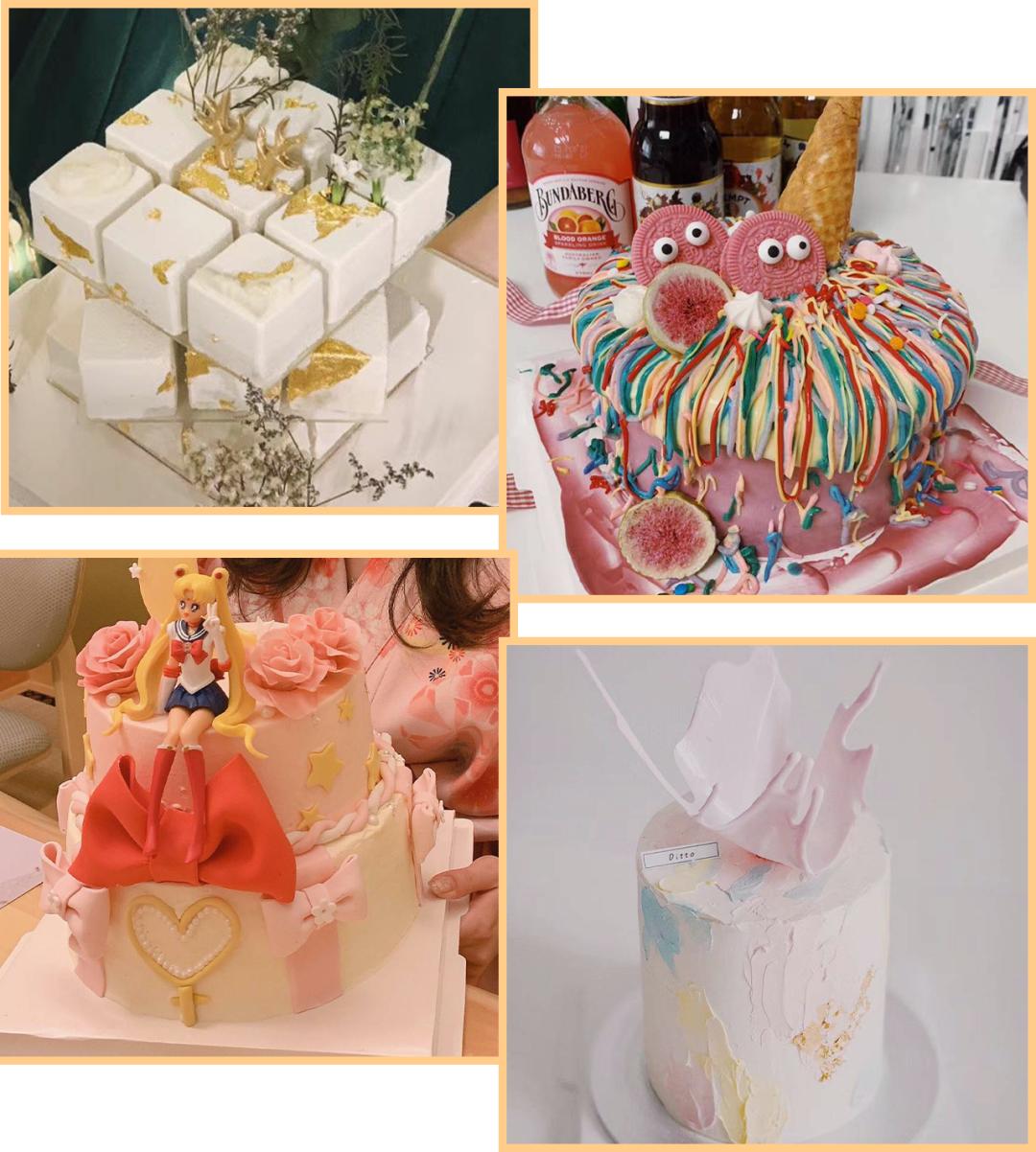 生日蛋糕款式分享,适合大家的生日蛋糕