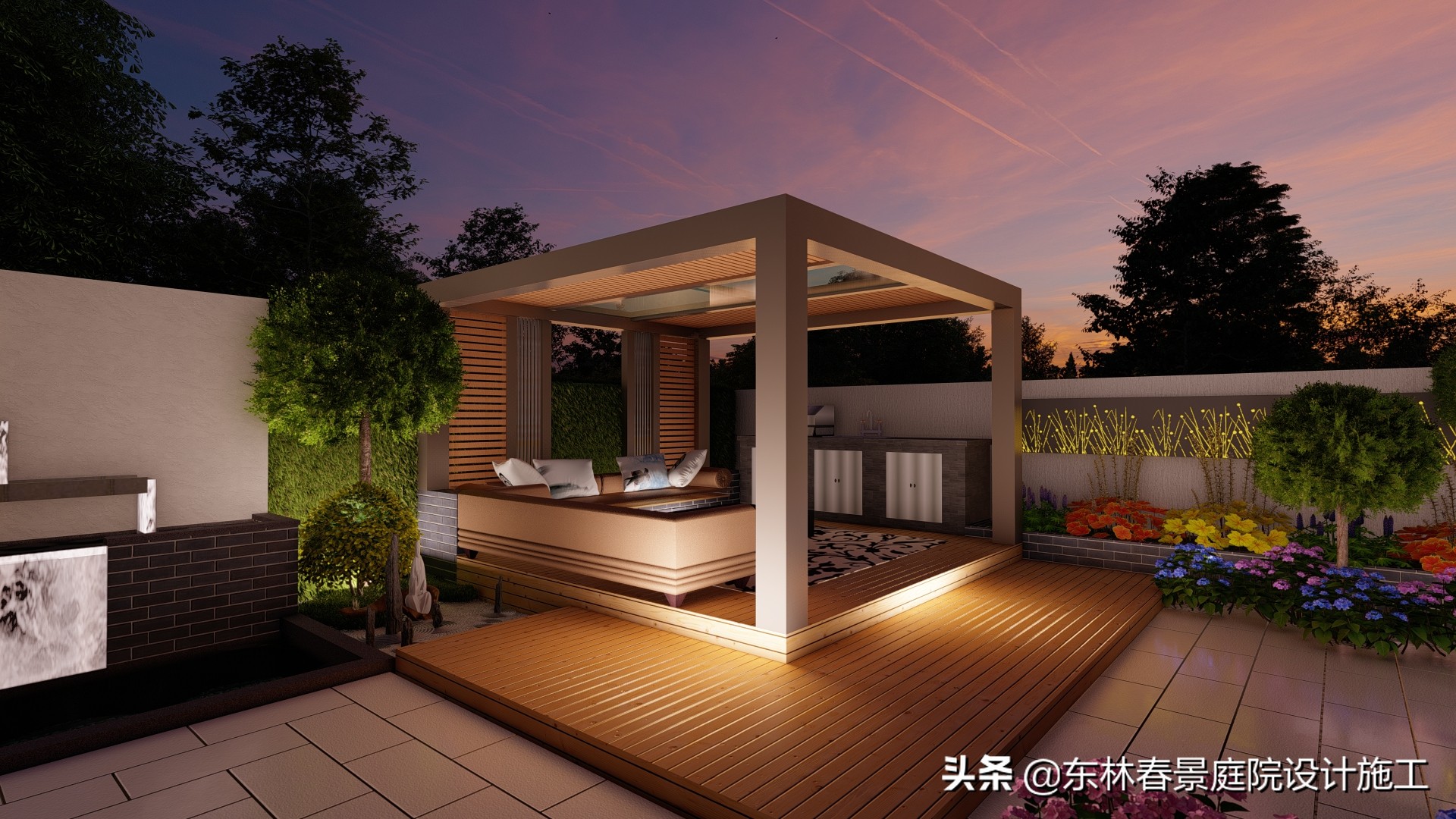 别墅庭院设计案例,各种别墅设计大全