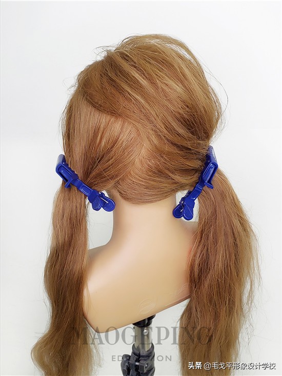 慵懒简单盘发,慵懒简单低马尾