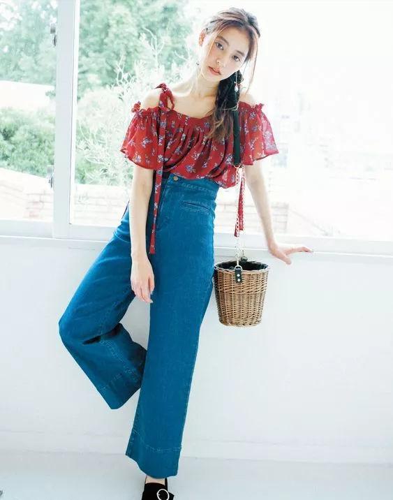 微胖的女人穿衣服裤子搭配,微胖mm穿搭裤子上衣