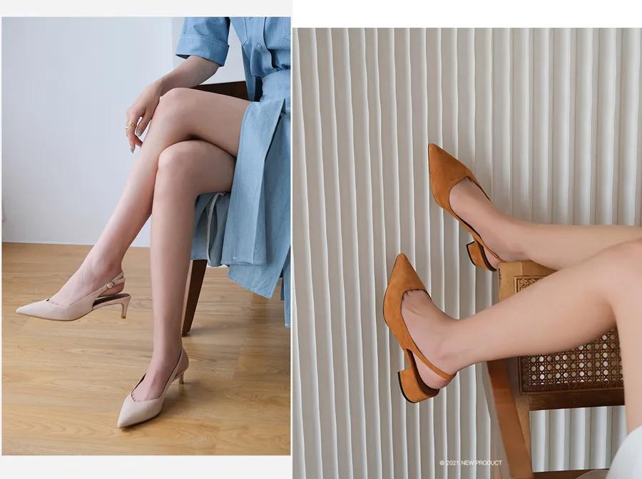 高跟羊皮单鞋不累脚,羊皮高跟凉鞋不累脚