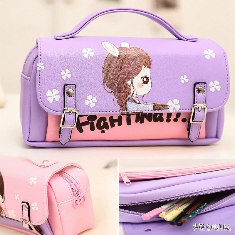 不同年代的文具盒,不同年代的文具盒里面的文具