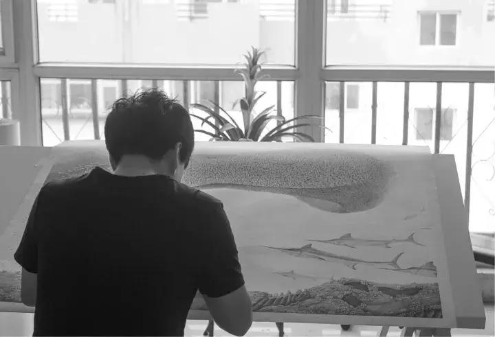 小央美钢笔画视频,极品五大钢笔画简直美爆