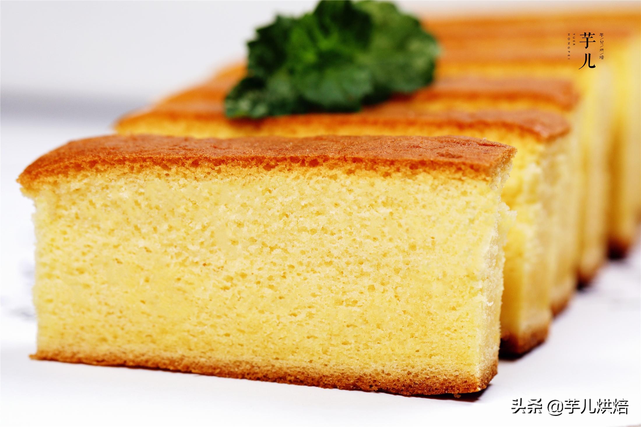 松软的长崎蛋糕,长崎蛋糕正宗做法视频