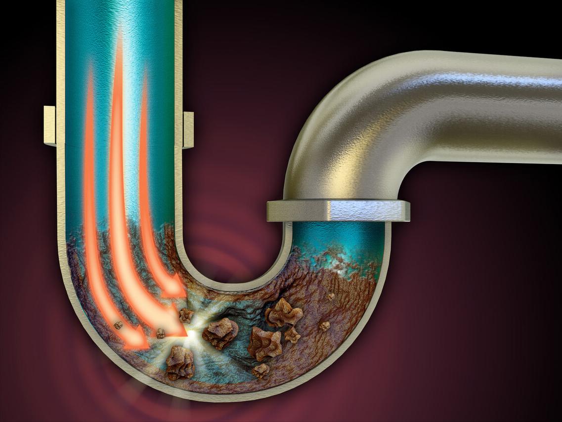 下水道堵塞自己怎么通,下水道堵了管道复杂怎么通