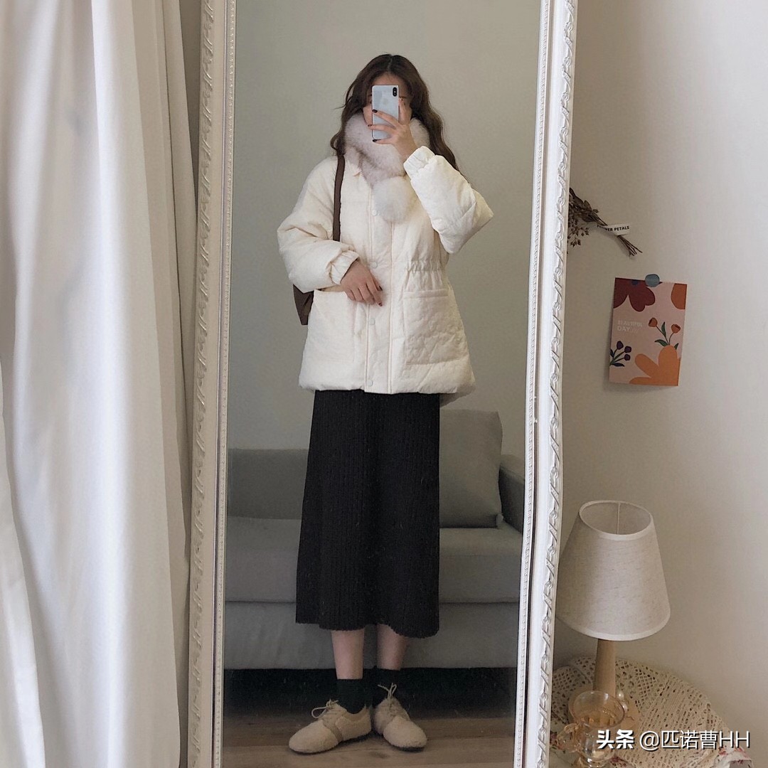 冬季穿搭韩系羽绒服短款,时尚洋气百搭减龄保暖棉服