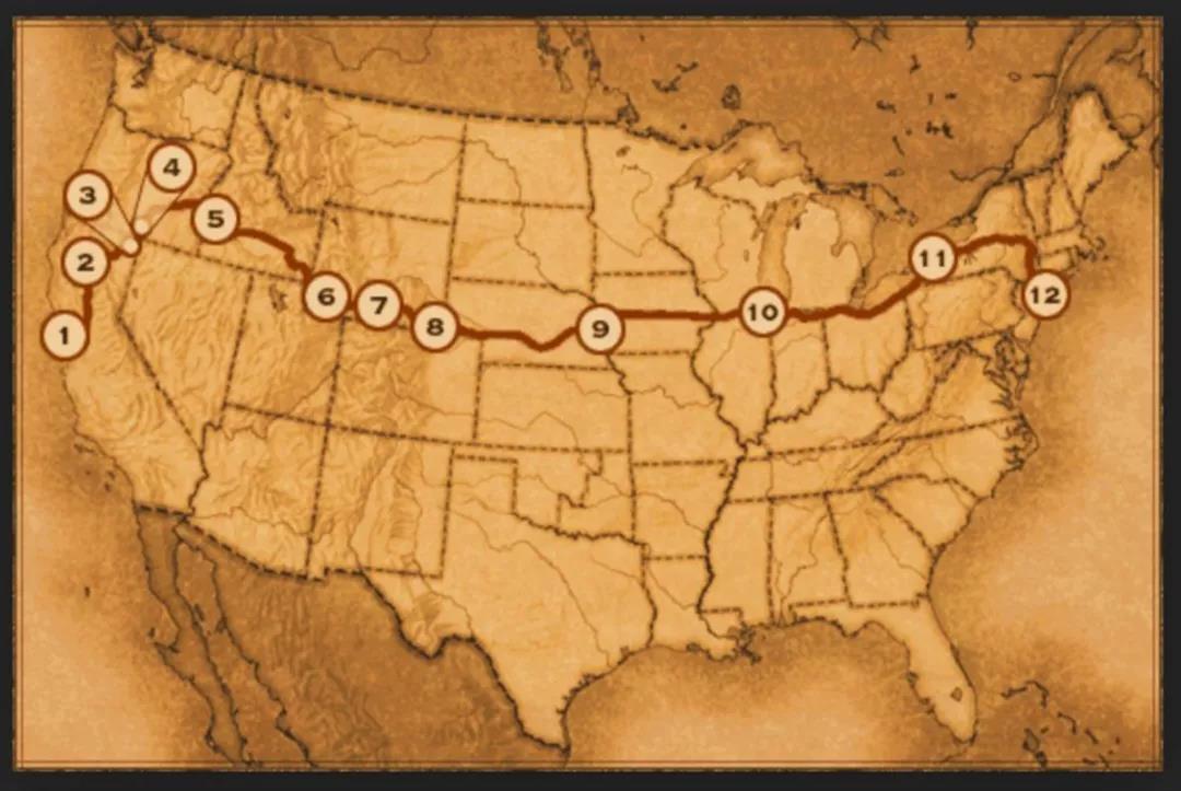 美国的66号公路从哪至哪,美国66号公路沿途风光