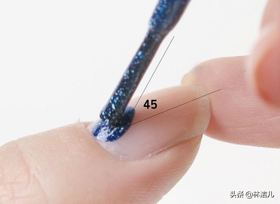 林允美甲教程完整版,林允弄美甲