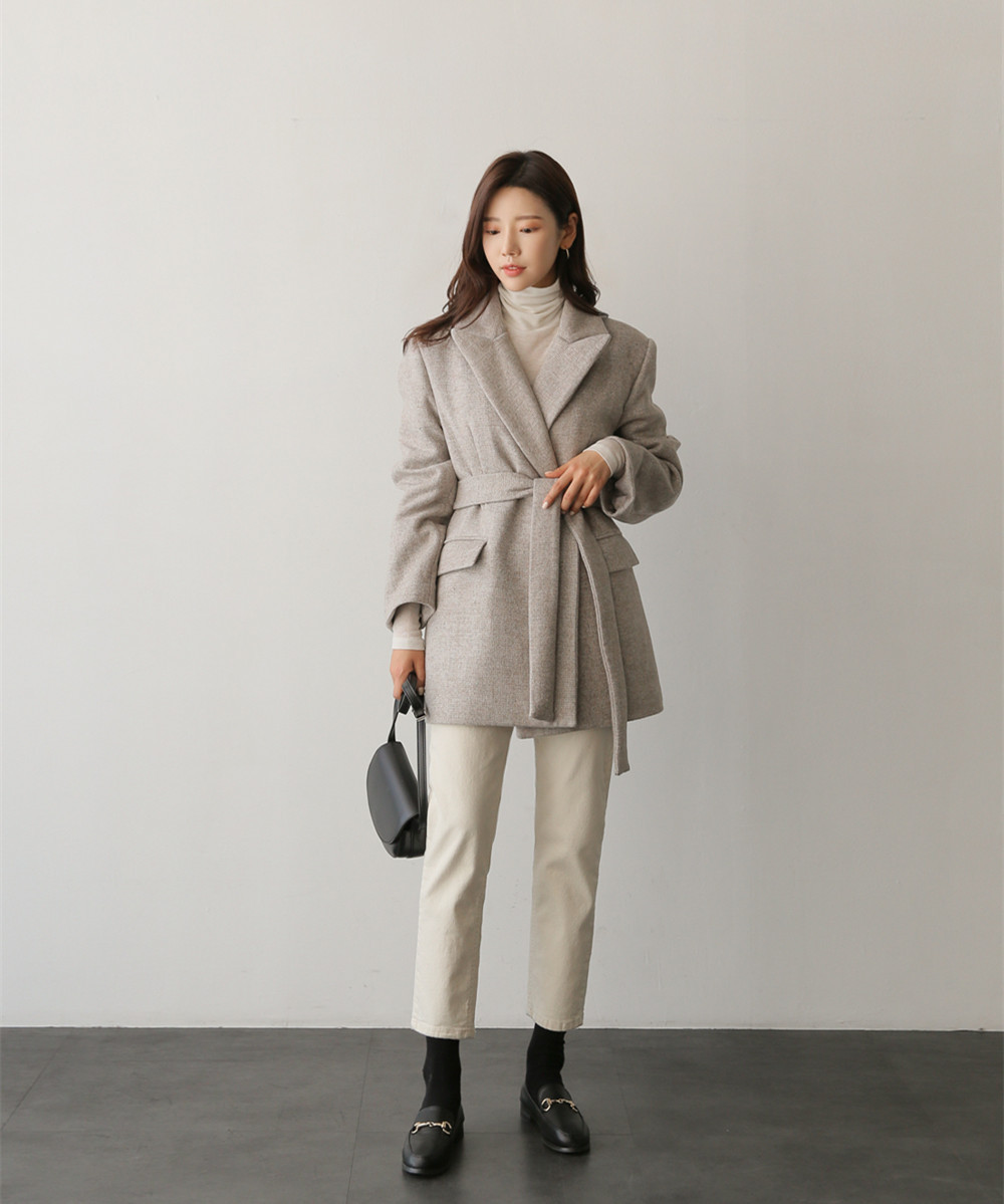 白领穿搭女冬季搭配,精致干练的秋冬季通勤穿搭示范