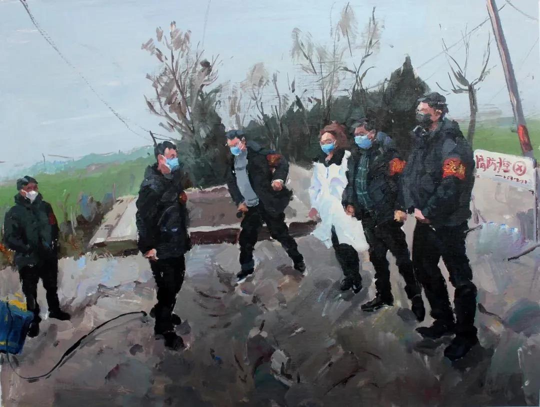 万众一心抗击疫情书画,众志成城抗击疫情书画大赛