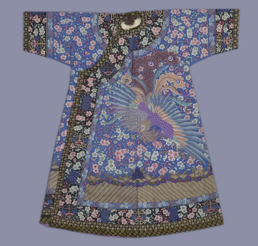 中国人喜欢的瓷器,康熙款青花加彩冰梅纹罐