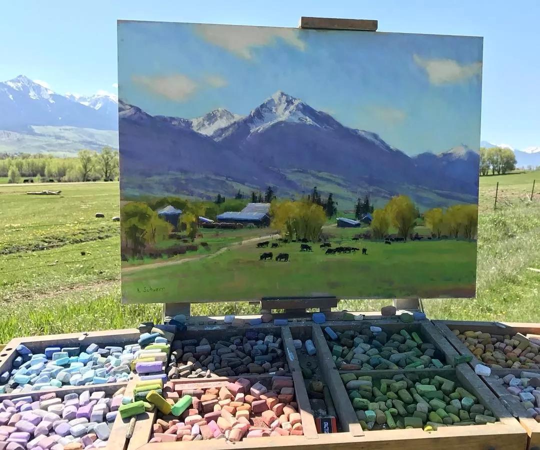 简单又好画的风景写生,最真实的写生画