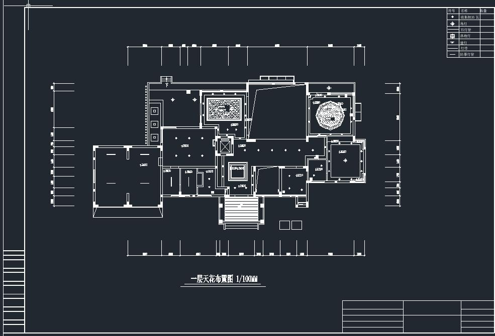 室内设计全套cad图纸图片,室内装修设计图cad大全