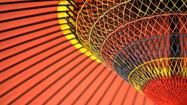 美丽的油纸伞江南水乡独特的风韵,撑一把油纸伞感受一种朦胧的美