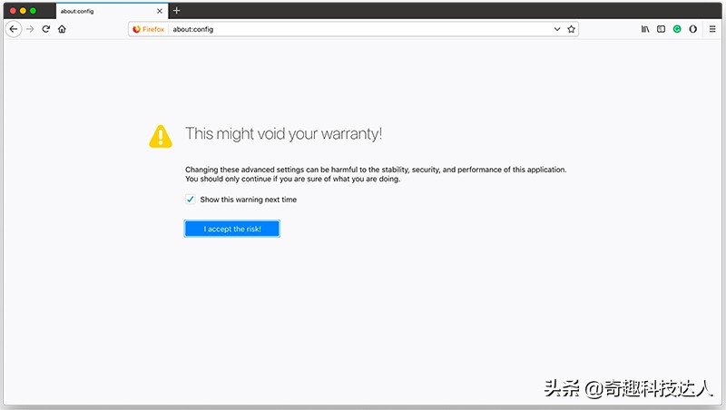 firefox隐藏功能,firefox优化设置