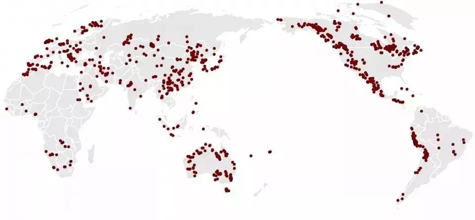 全球14种矿45个最著名矿山，你知道几个？