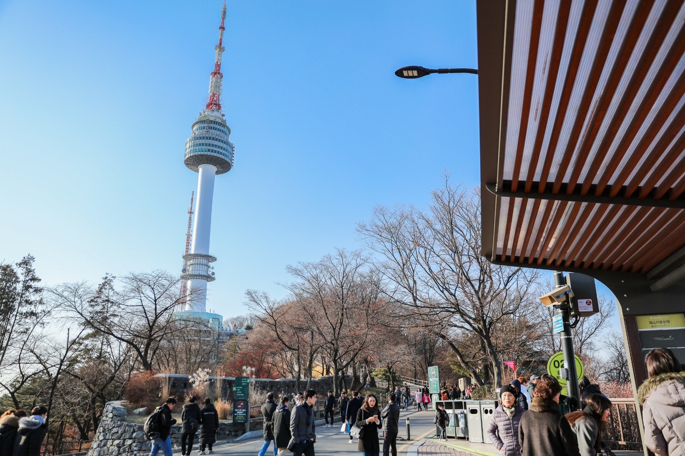 韩国冬天该有的样子,韩国第一次过冬天