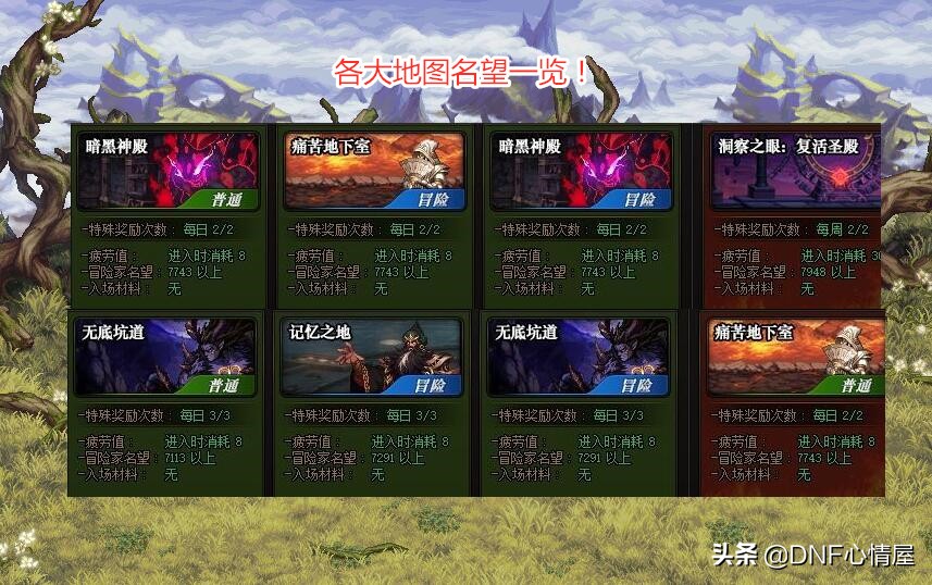 dnf搬砖图推荐最新金币收益最高,dnf搬砖白图被削减金币会回暖吗