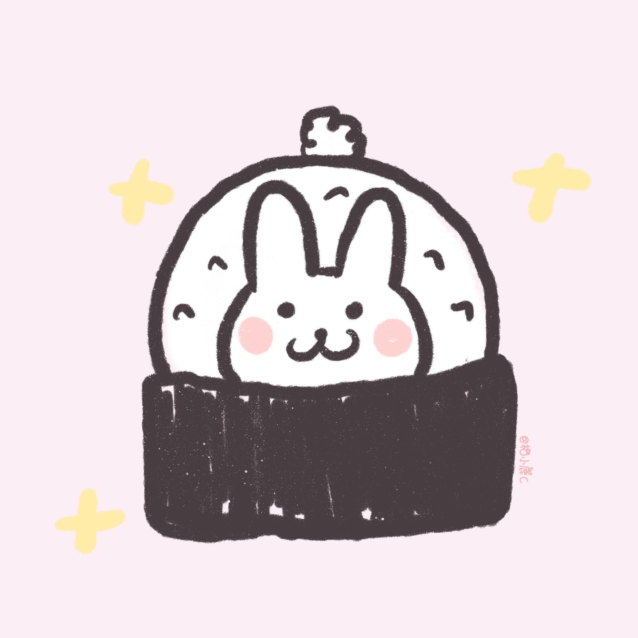 兔子怎么画可爱q版插画,小兔兔简笔画大全简单又漂亮