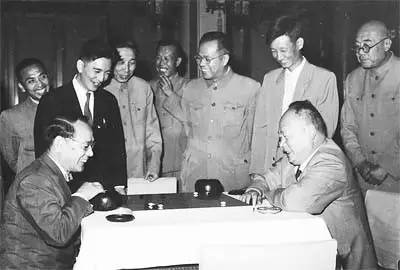 聂卫平和吴清源下棋,聂卫平和陈毅走棋的电影