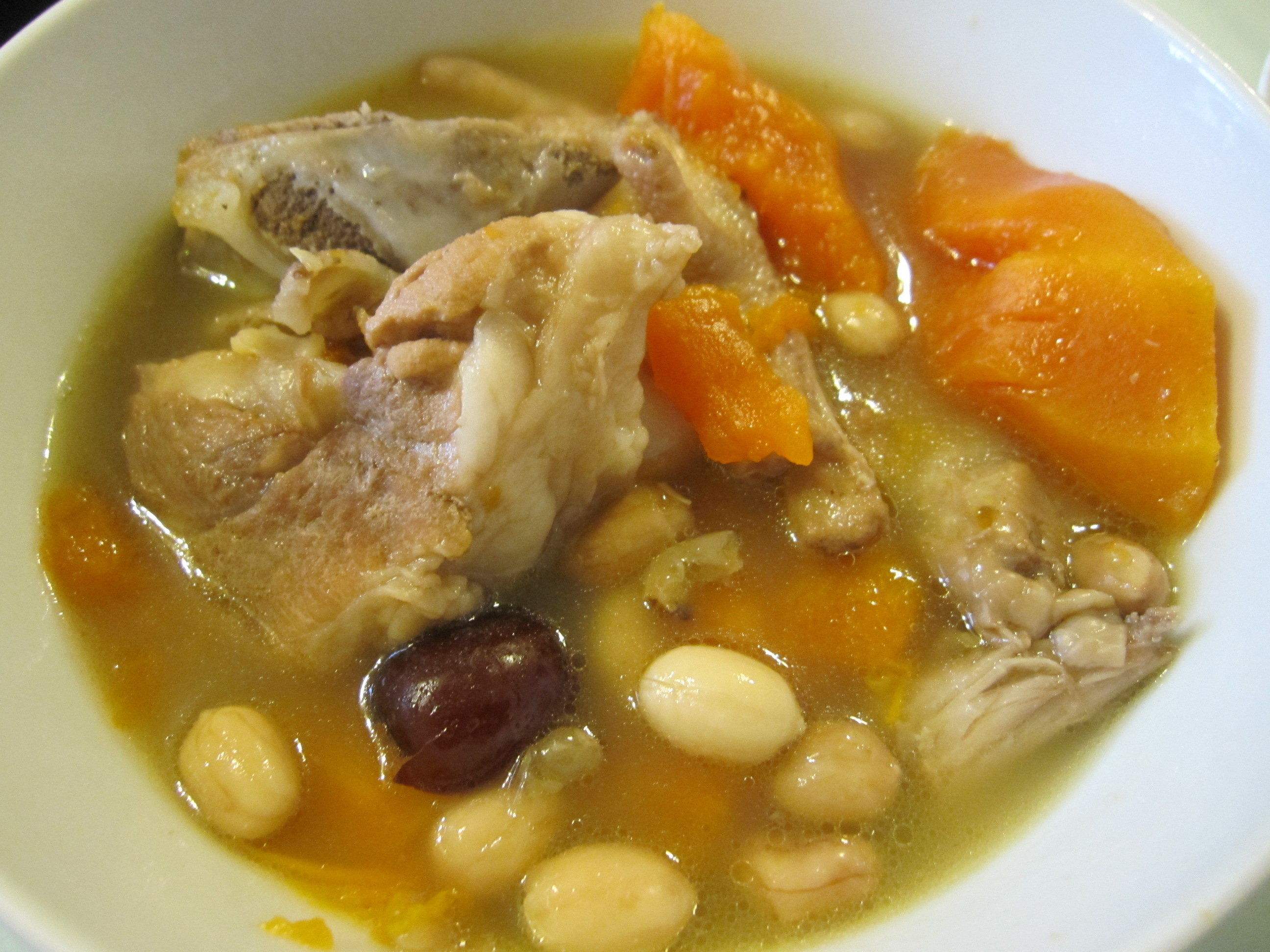 木瓜板栗花生排骨汤怎么做的,花生木瓜排骨汤的做法视频