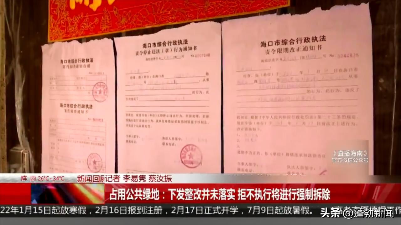 占用公共绿地整改通知单,侵占公共绿地的责令通知