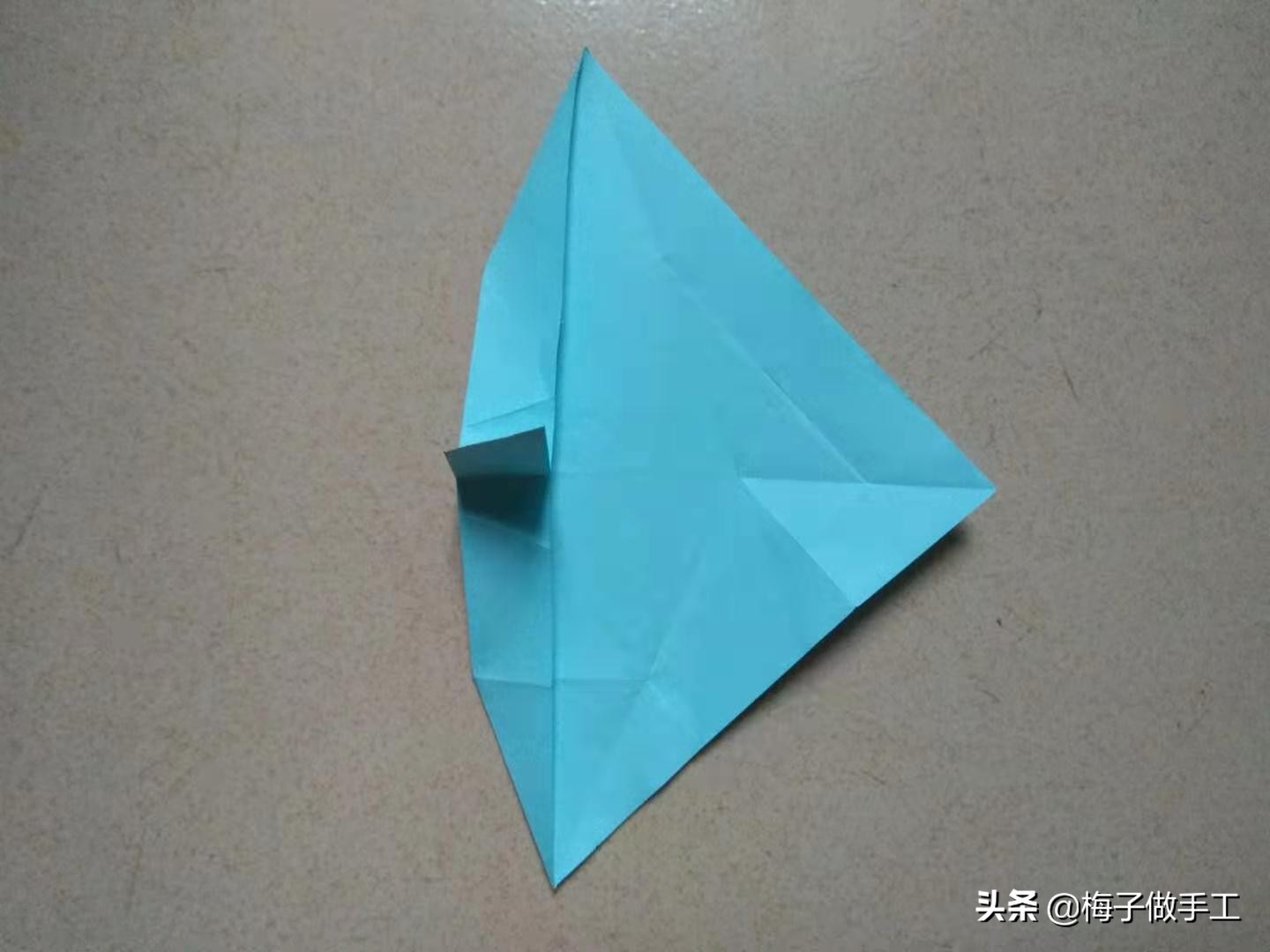 儿童手工折纸简单3-5岁宝剑,儿童手工折纸宝剑简单版慢教程