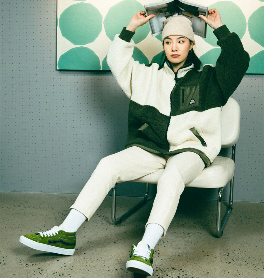 vans怎么穿都好看,女生穿vans哪个系列好