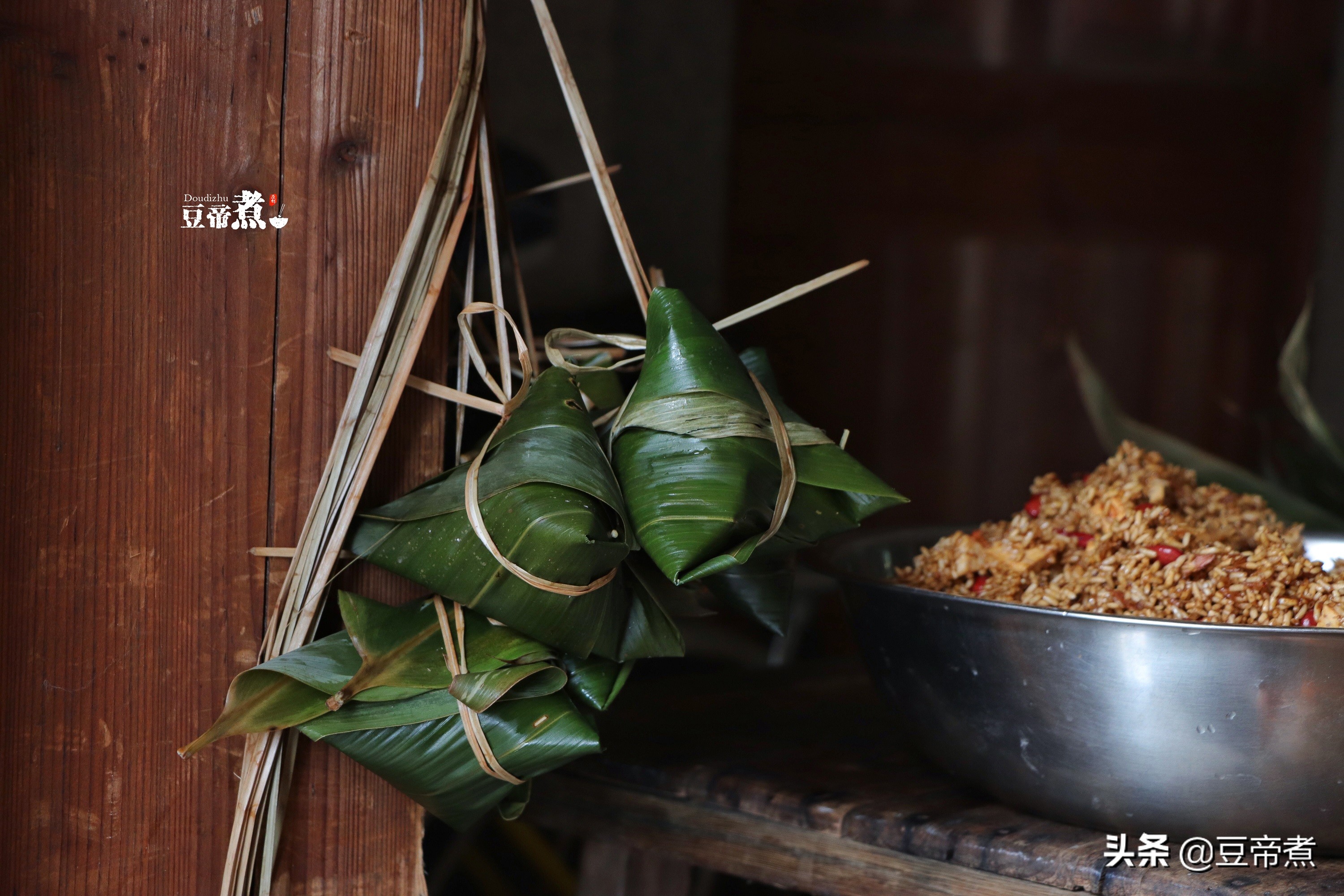 端午节多种包粽子方法,端午节教你包广东地道粽子