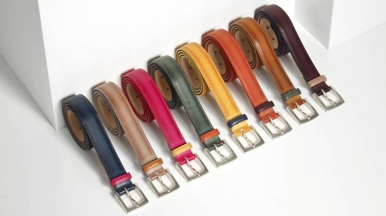 男士腰带的选择方法图片,腰带的系法男生休闲单环