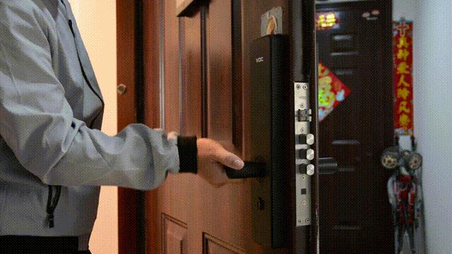 voc智能门锁x6安装教程,荣耀voc智能锁