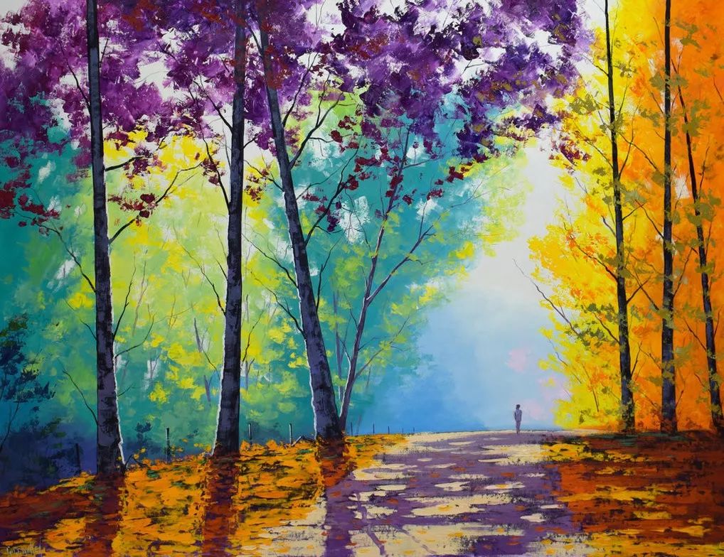 世界级风景大师的油画作品,世界著名油画大师的风景油画