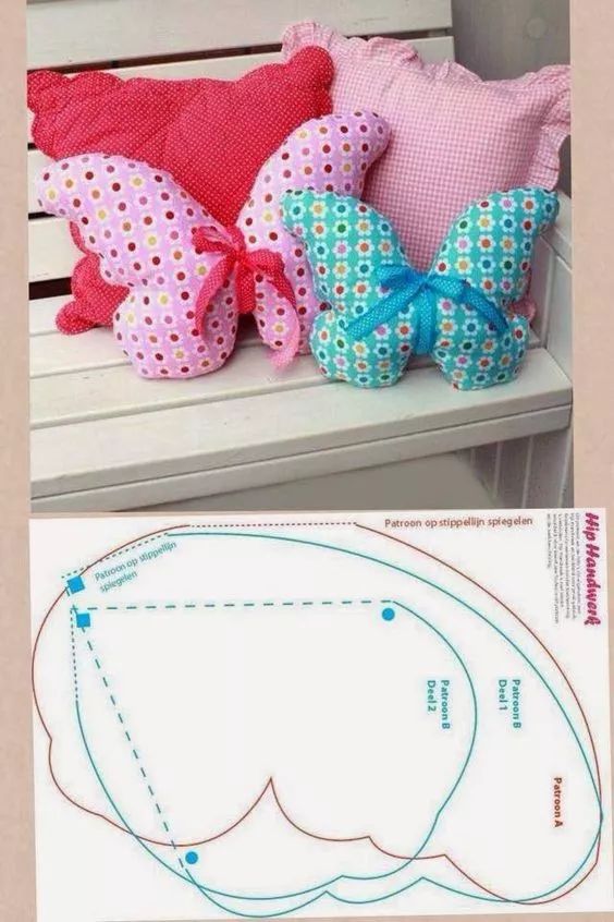 家里的玩偶、抱枕统统不用买，两块布就能缝，布艺手工附教程