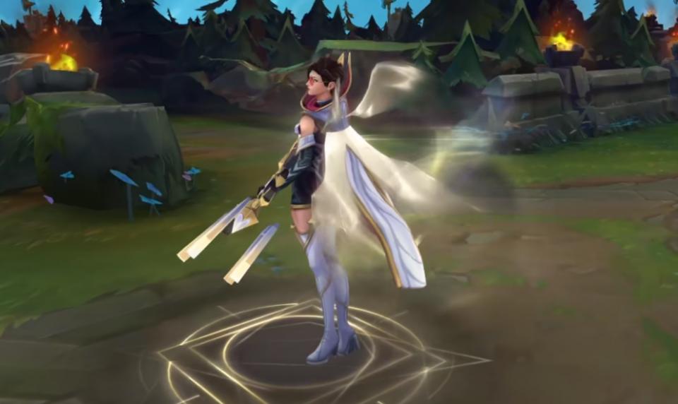 光明哨兵vn和灵魂莲华vn哪个好,联盟手游vn光明哨兵皮肤值得买吗