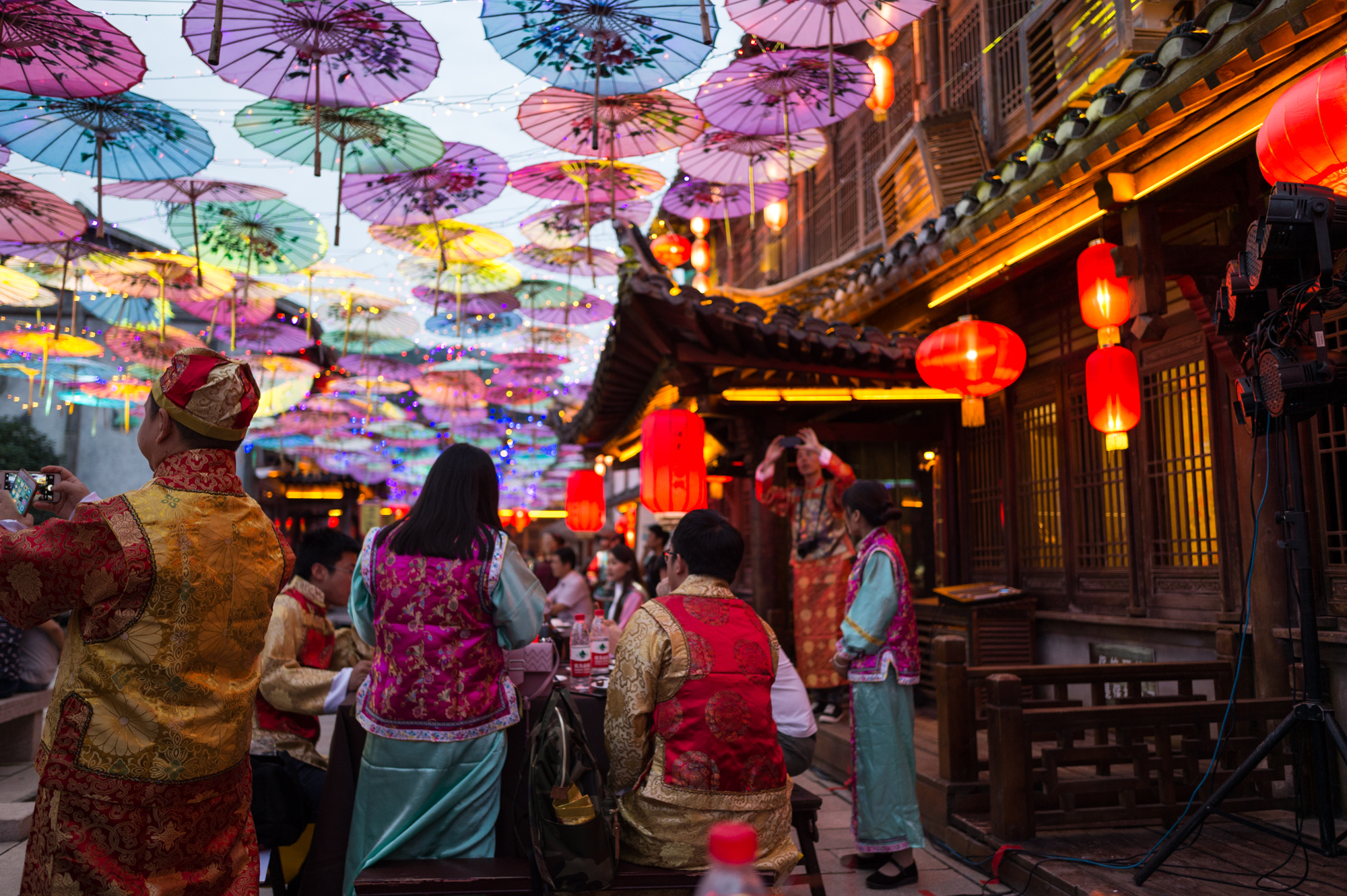 明城墙千华古村,千华古村建筑特色